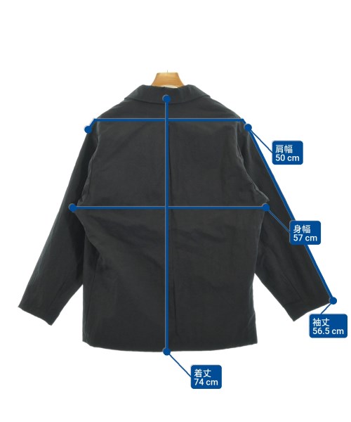 yuan（ユアン）テーラードジャケット 黒 サイズ:S/M メンズ/2200650250123