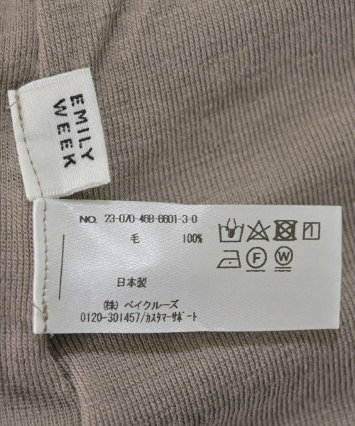 EMILY WEEK（エミリーウィーク）ニット・セーター ベージュ サイズ:-(M位) レディース/2200670080229