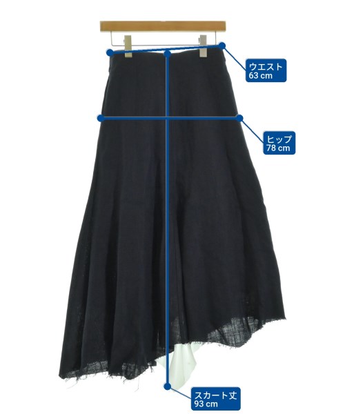 EZUMi（エズミ）ロング・マキシ丈スカート 紺 サイズ:S レディース/2200644925020