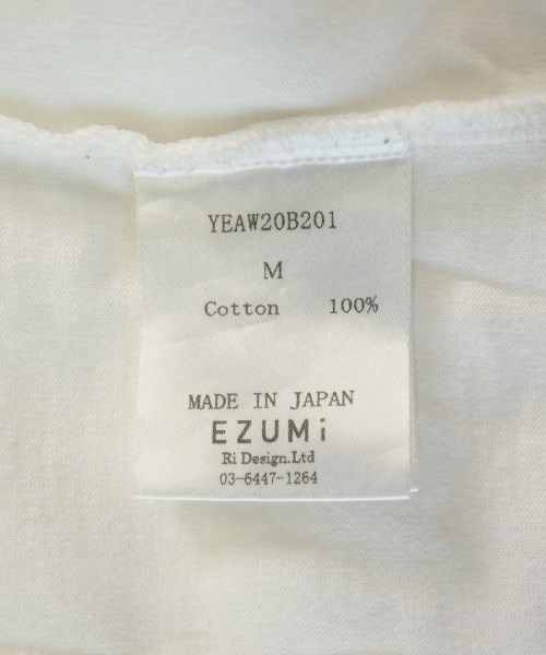 EZUMi（エズミ）Tシャツ・カットソー 白 サイズ:M レディース/2200723387138