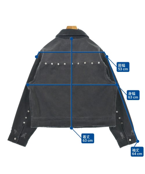 BABYLON LA（バビロンエルエー）デニムジャケット 黒 サイズ:M メンズ/2200619847043