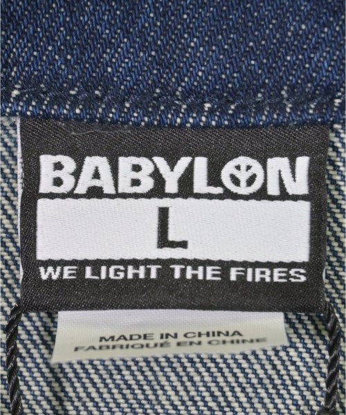 BABYLON LA（バビロンエルエー）デニムジャケット 青 サイズ:L メンズ/2200619847050