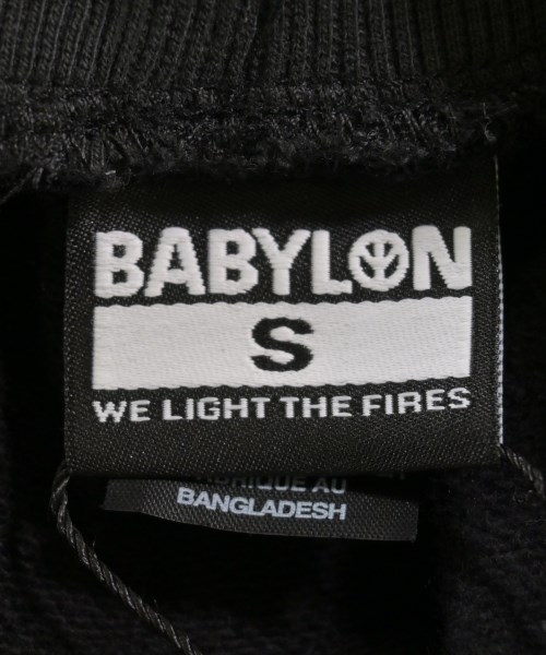 BABYLON LA（バビロンエルエー）スウェットパンツ 黒 サイズ:46(M位) メンズ/2200619847074