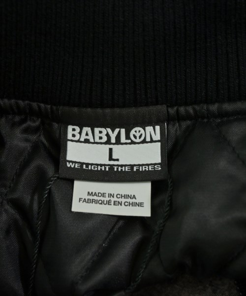 BABYLON LA（バビロンエルエー）ブルゾン グレー サイズ:L メンズ/2200722883068