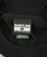 BABYLON LA（バビロンエルエー）ニット・セーター 黒 サイズ:L メンズ/2200722883082