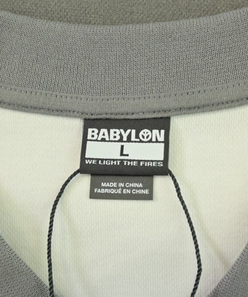 BABYLON LA（バビロンエルエー）Tシャツ・カットソー グレー サイズ:L メンズ/2200722883129