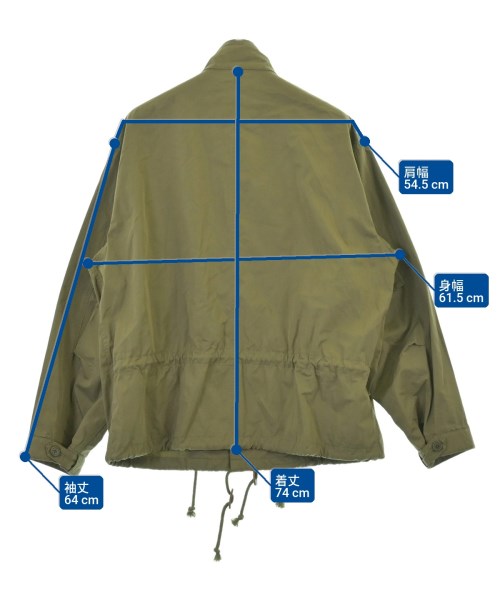 NORMAN（ノルマン）モッズコート カーキ サイズ:M メンズ/2200674710276