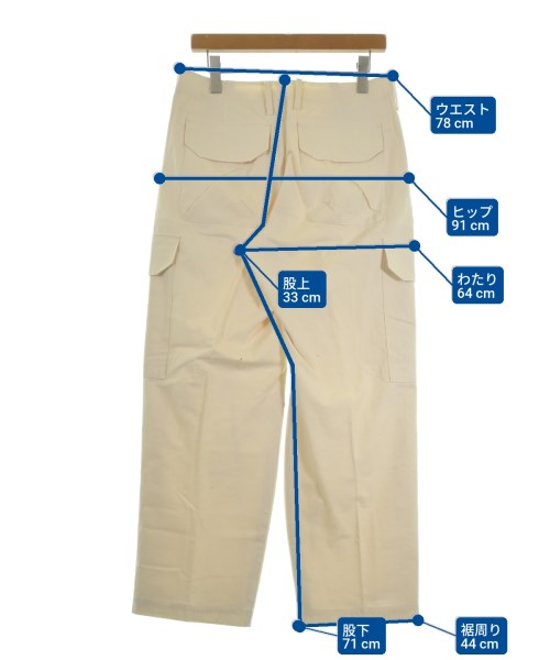 POLYPLOID（ポリプロイド）カーゴパンツ 白 サイズ:2(M位) メンズ/2200628353139