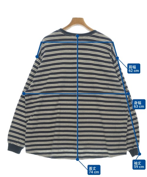 POLYPLOID（ポリプロイド）Tシャツ・カットソー 紺 サイズ:3(L位) メンズ/2200707269085