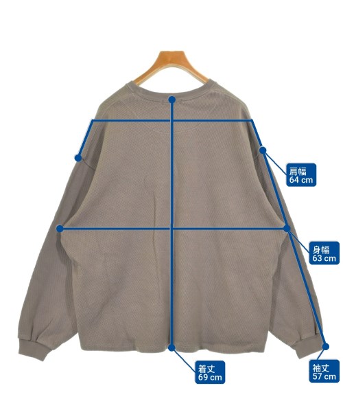 POLYPLOID（ポリプロイド）Tシャツ・カットソー 茶 サイズ:3(L位) メンズ/2200716899242