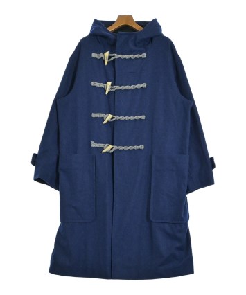 POLYPLOID（ポリプロイド）ダッフルコート 青 サイズ:3(L位) メンズ