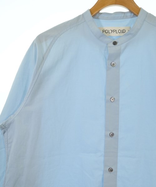 POLYPLOID（ポリプロイド）カジュアルシャツ 青 サイズ:3(L位) メンズ/2200645988116