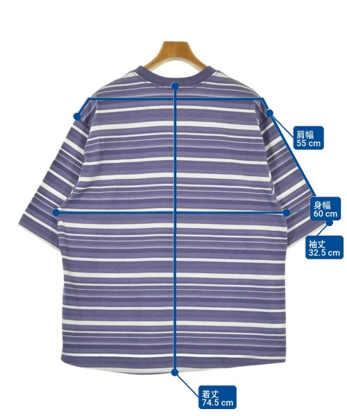 POLYPLOID（ポリプロイド）Tシャツ・カットソー 紫 サイズ:3(L位) メンズ/2200710443472
