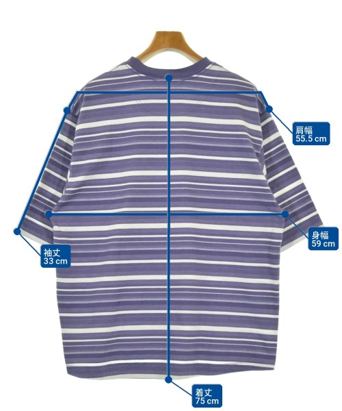 POLYPLOID（ポリプロイド）Tシャツ・カットソー 紫 サイズ:3(L位) メンズ/2200710443489