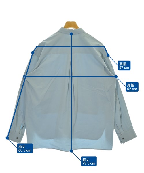 POLYPLOID（ポリプロイド）カジュアルシャツ 青 サイズ:3(L位) メンズ/2200666749048