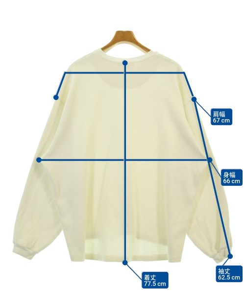 POLYPLOID（ポリプロイド）Tシャツ・カットソー 白 サイズ:3(L位) メンズ/2200688683221