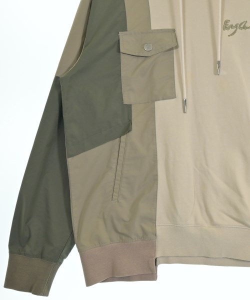 Feng Chen Wang（フェンチェンワン）パーカー ベージュ サイズ:S メンズ/2200625869022