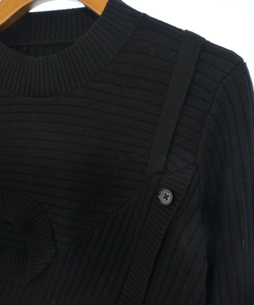 Feng Chen Wang（フェンチェンワン）ニット・セーター 黒 サイズ:S レディース/2200617177012