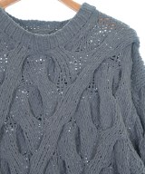 Feng Chen Wang（フェンチェンワン）ニット・セーター グレー サイズ:M メンズ/2200674007031