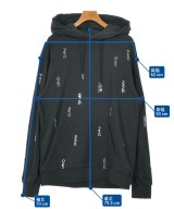 Feng Chen Wang（フェンチェンワン）パーカー 黒 サイズ:L メンズ/2200671315078