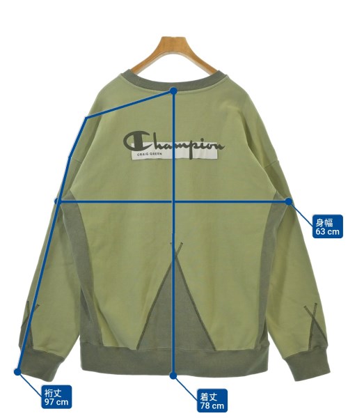 Feng Chen Wang（フェンチェンワン）ポロシャツ カーキ サイズ:XL メンズ/2200658249037