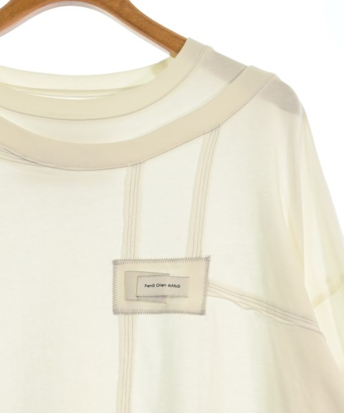Feng Chen Wang（フェンチェンワン）Tシャツ・カットソー 白 サイズ:L メンズ/2200718763046