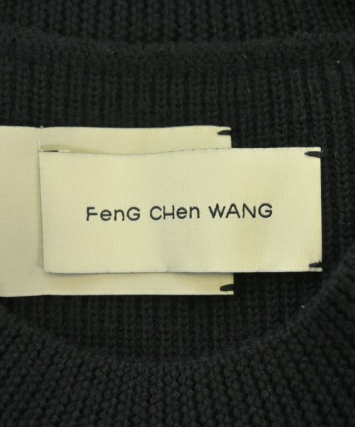 Feng Chen Wang（フェンチェンワン）ニット・セーター 黒 サイズ:M メンズ/2200646850030