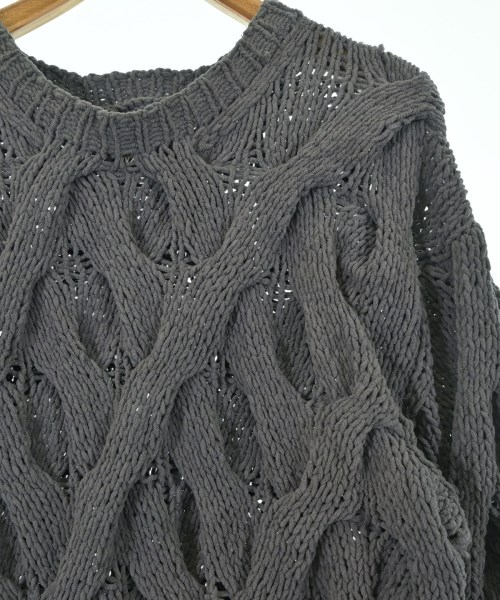 Feng Chen Wang（フェンチェンワン）ニット・セーター グレー サイズ:M メンズ/2200664830021