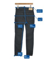 SAiAN（サイアン）デニムパンツ 黒 サイズ:0(XS位) レディース/2200634926051