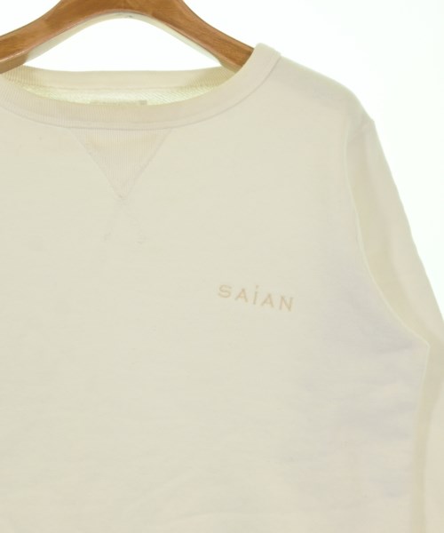 SAiAN（サイアン）スウェット 白 サイズ:1(S位) レディース/2200659217066