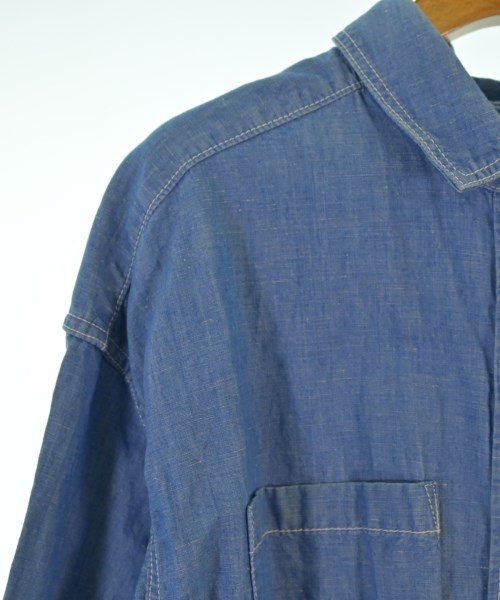 SAiAN（サイアン）シャツワンピース 青 サイズ:1(S位) レディース/2200648887072