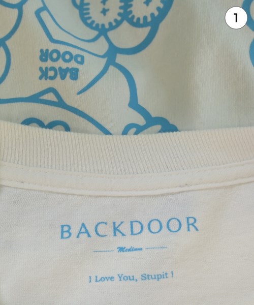 BACKDOOR（バックドア）Tシャツ・カットソー 白 サイズ:M メンズ/2200708014066