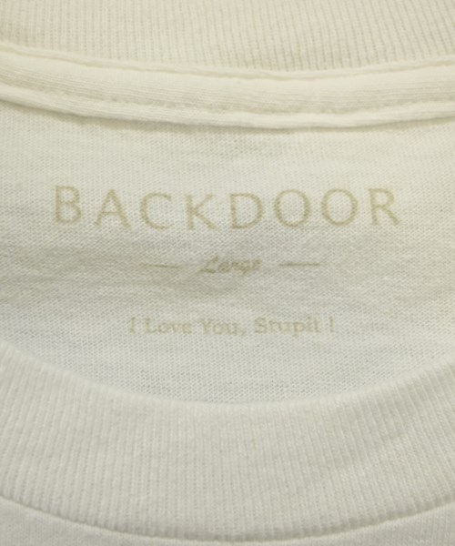 BACKDOOR（バックドア）Tシャツ・カットソー 白 サイズ:L メンズ/2200667950030
