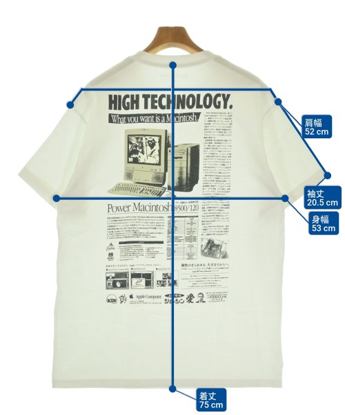 BACKDOOR（バックドア）Tシャツ・カットソー 白 サイズ:L メンズ/2200667950030