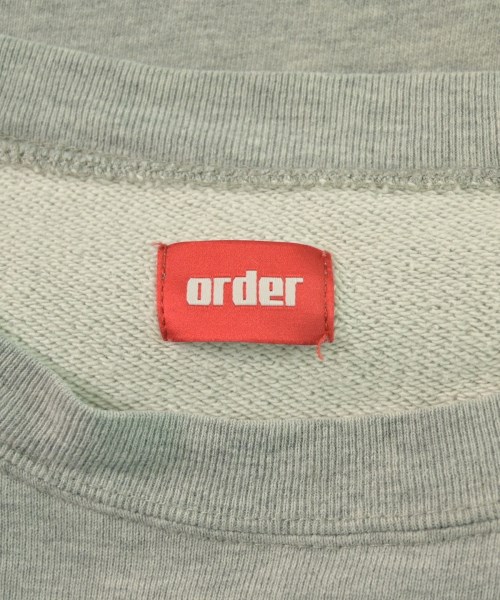 order（オーダー）スウェット グレー サイズ:2(M位) メンズ/2200647925041