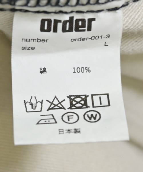order（オーダー）デニムパンツ 黒 サイズ:L メンズ/2200709564034