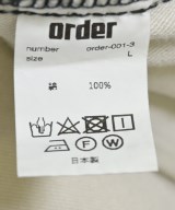 order（オーダー）デニムパンツ 黒 サイズ:L メンズ/2200709564034