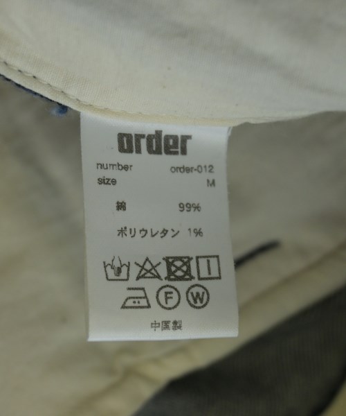 order（オーダー）デニムパンツ 紺 サイズ:M メンズ/2200730130093