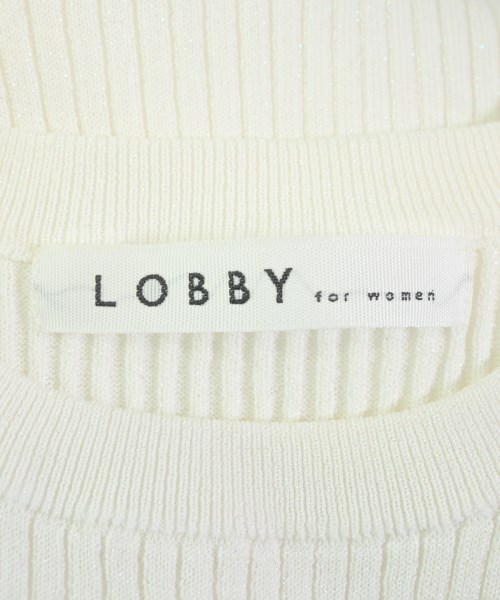 LOBBY for women（ロビーフォーウィメン）ニット・セーター 白 サイズ:F レディース/2200688969011