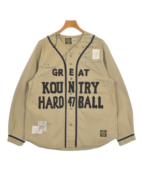 KAPITAL KOUNTRY(キャピタルカントリー)カジュアルシャツ ベージュ サイズ:2(M位)/2200676731095