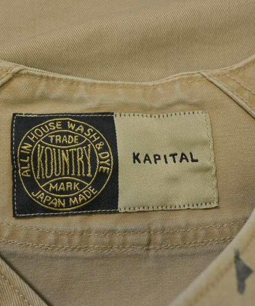 KAPITAL KOUNTRY（キャピタルカントリー）カジュアルシャツ ベージュ サイズ:2(M位) メンズ/2200676731095