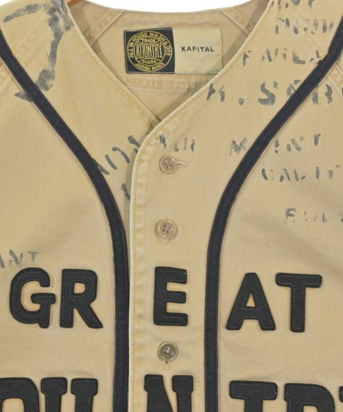 KAPITAL KOUNTRY（キャピタルカントリー）カジュアルシャツ ベージュ サイズ:2(M位) メンズ/2200676731095