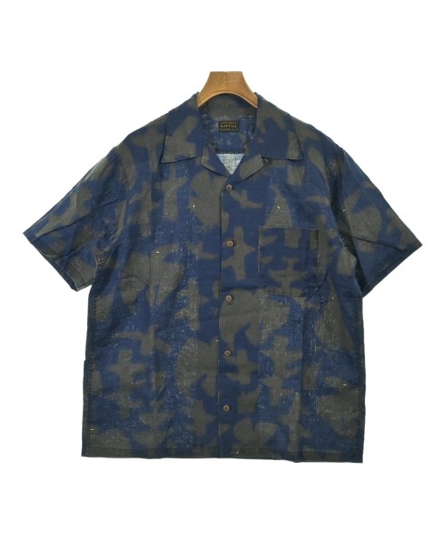 KAPITAL KOUNTRY(キャピタルカントリー)カジュアルシャツ 青 サイズ:4(XL位)/2200676804409