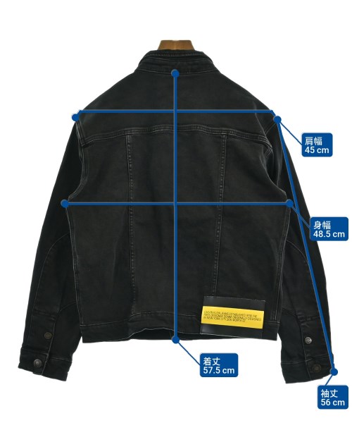 CALVIN KLEIN JEANS EST.1978（カルバンクラインジーンズエスタブリッシュ１９７８）デニムジャケット 黒 サイズ:S メンズ/2200651884013