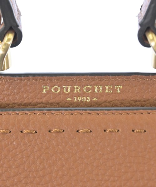 POURCHET（プルシェ）ハンドバッグ 茶 サイズ:- レディース/2200680884039