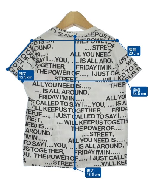 Molo（モロ）Tシャツ・カットソー 白 サイズ:100(3T-4T) キッズ/2200610424175
