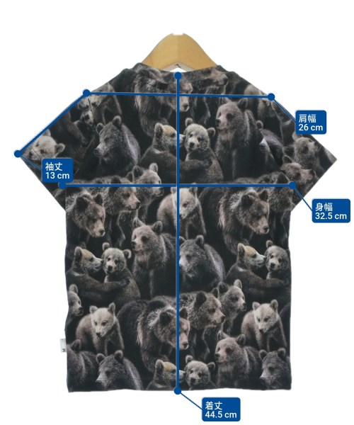 Molo（モロ）Tシャツ・カットソー 黒 サイズ:104(3T-4T) キッズ/2200610424298