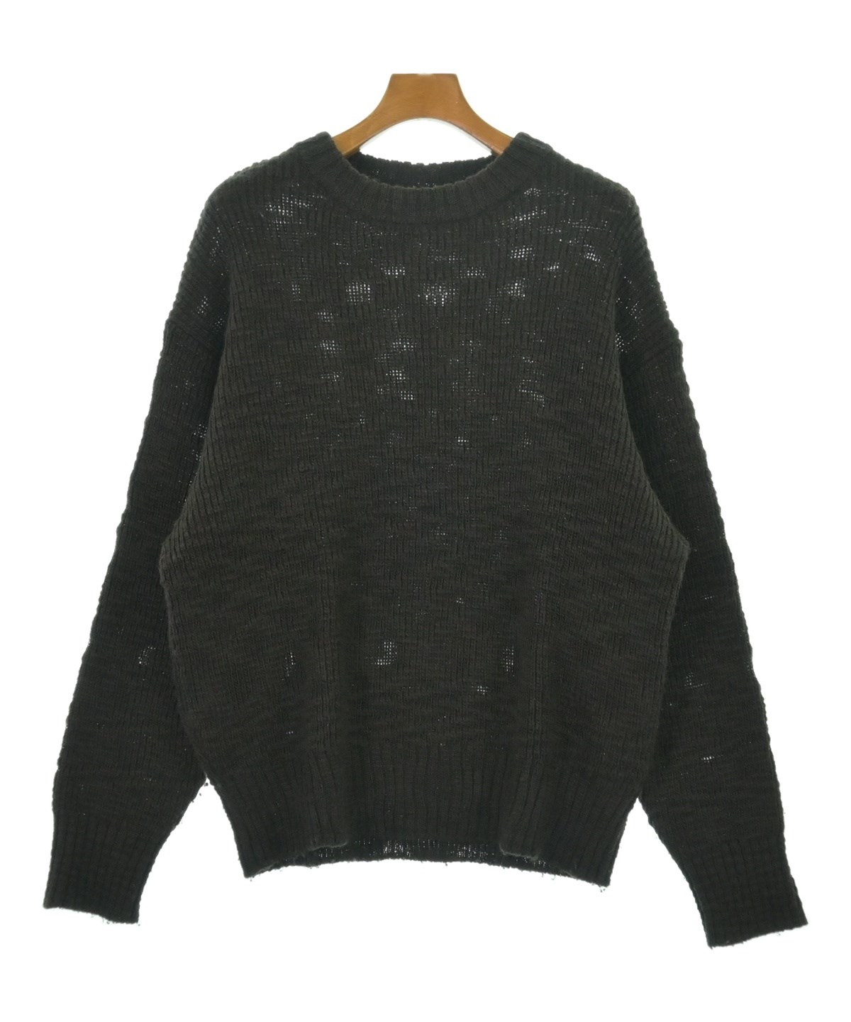 シュガーヒル SUGARHILL 薄手 ウール ニット セーター 3 長袖 SUGARHILL（シュガーヒル）ニット・セーター グレー サイズ:2(M