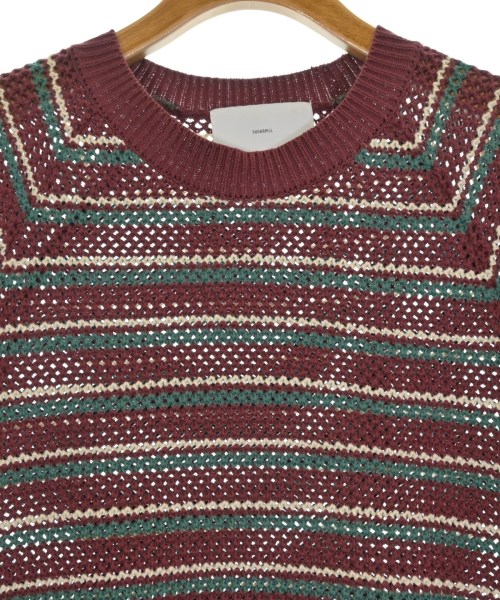 SUGARHILL（シュガーヒル）ニット・セーター 赤 サイズ:1(S位) メンズ/2200630396131