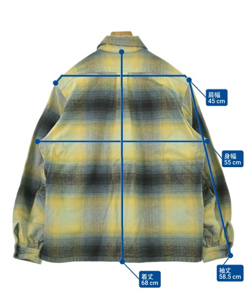 SUGARHILL（シュガーヒル）カジュアルシャツ 黄 サイズ:2(M位) メンズ/2200678304051